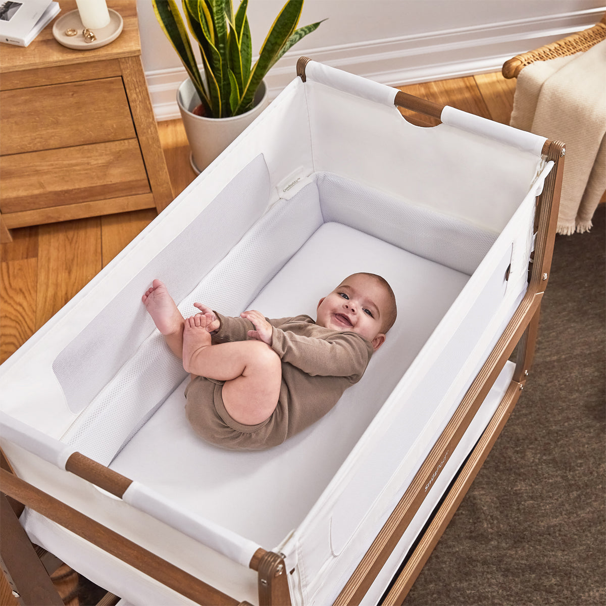 Snüz SnuzPod⁴ Bedside Crib, The Natural Edit