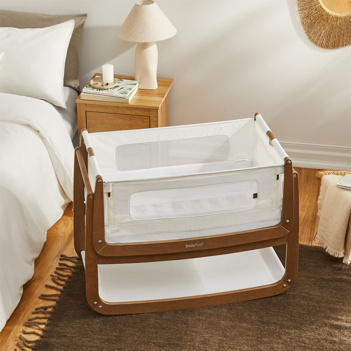 Snüz SnuzPod⁴ Bedside Crib, The Natural Edit