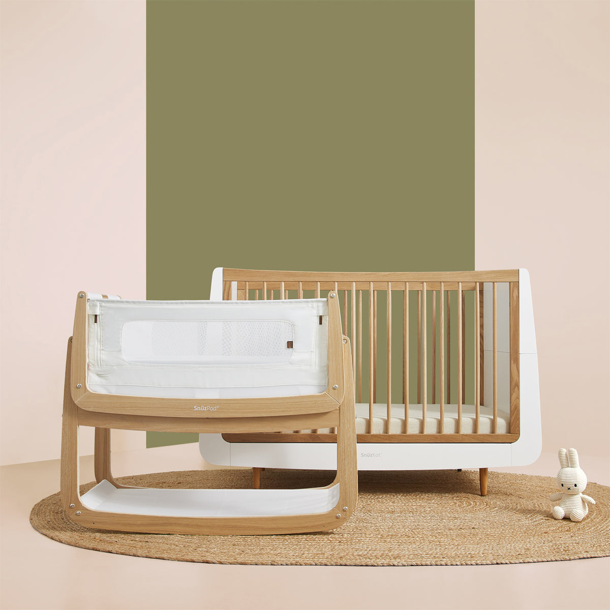 Snüz SnuzPod⁴ Bedside Crib, The Natural Edit