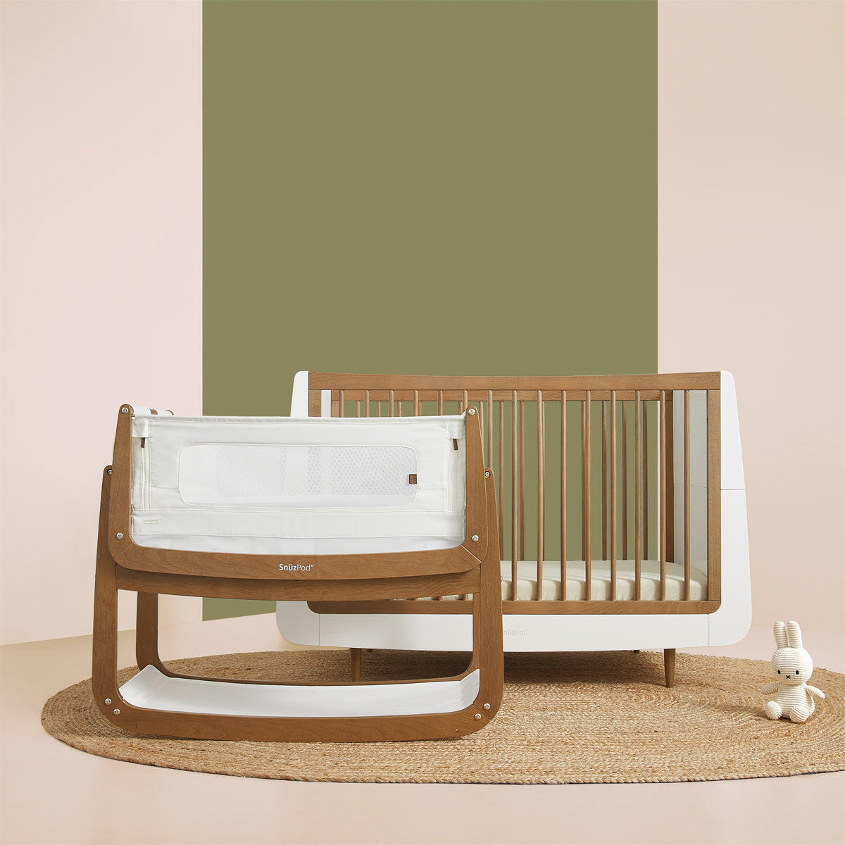 Snüz SnuzPod⁴ Bedside Crib, The Natural Edit