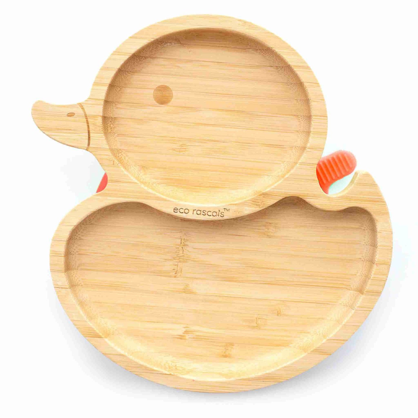 Eco Rascals Bamboo Duck Suction Plate