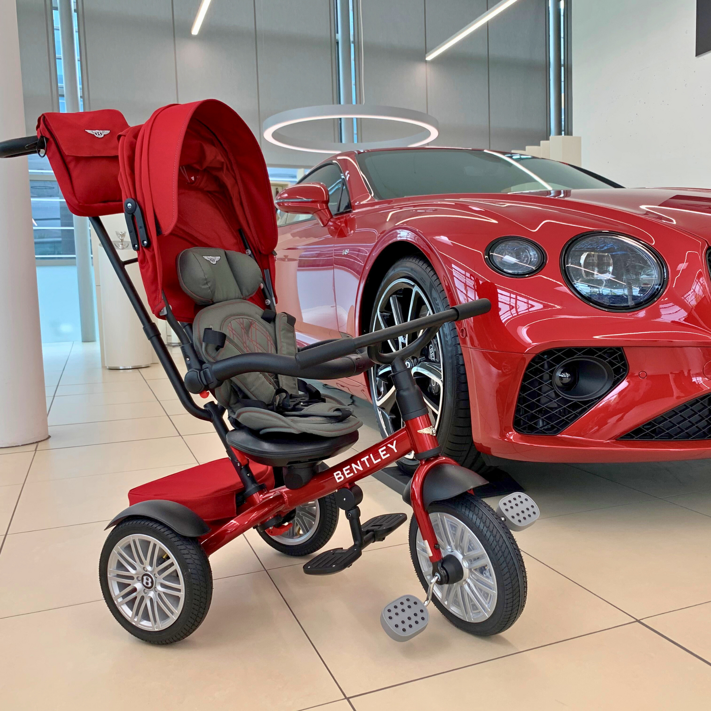 Bentley 6-in-1 Trike - Dragon Red