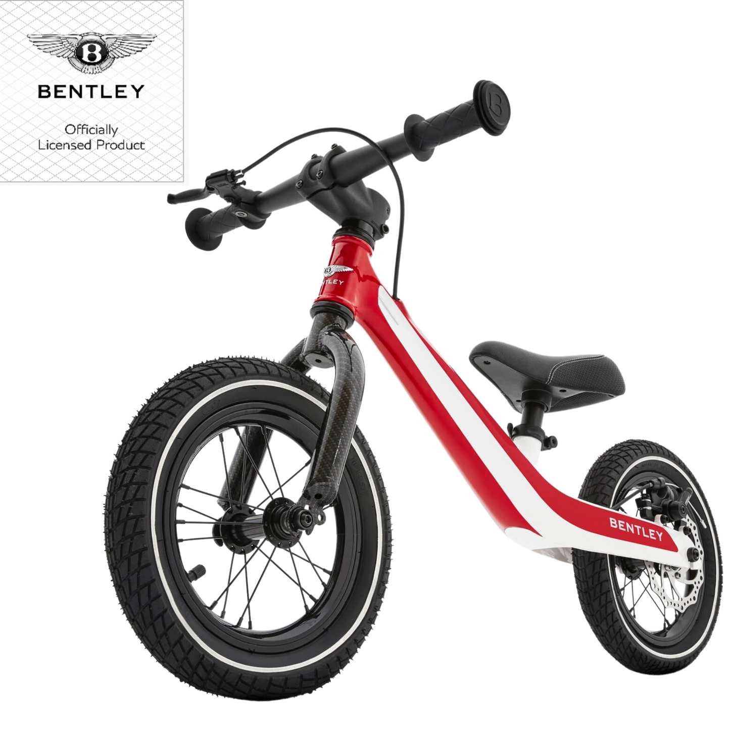 Bentley Balance Bike - Dragon Red / Glacier White