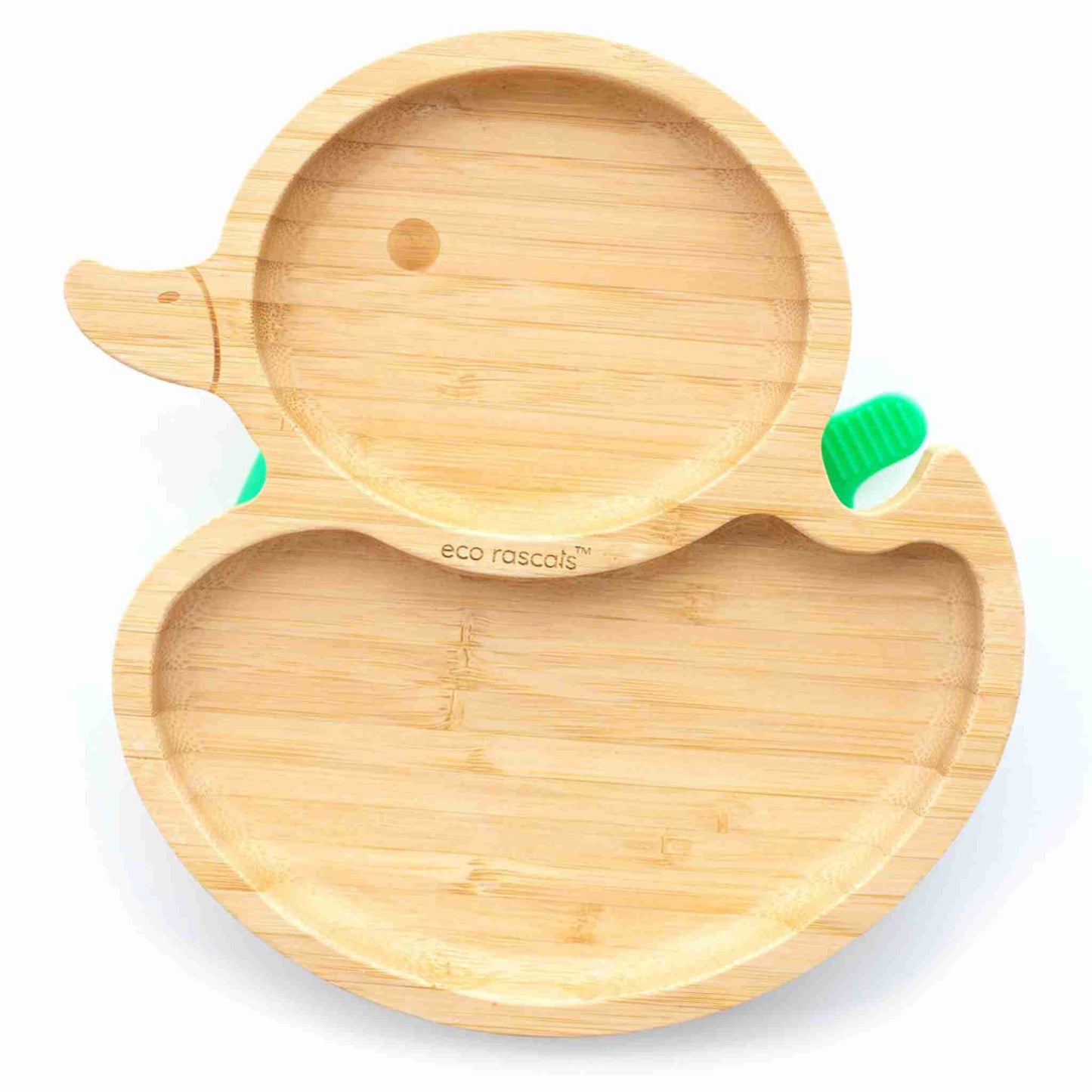 Eco Rascals Bamboo Duck Suction Plate