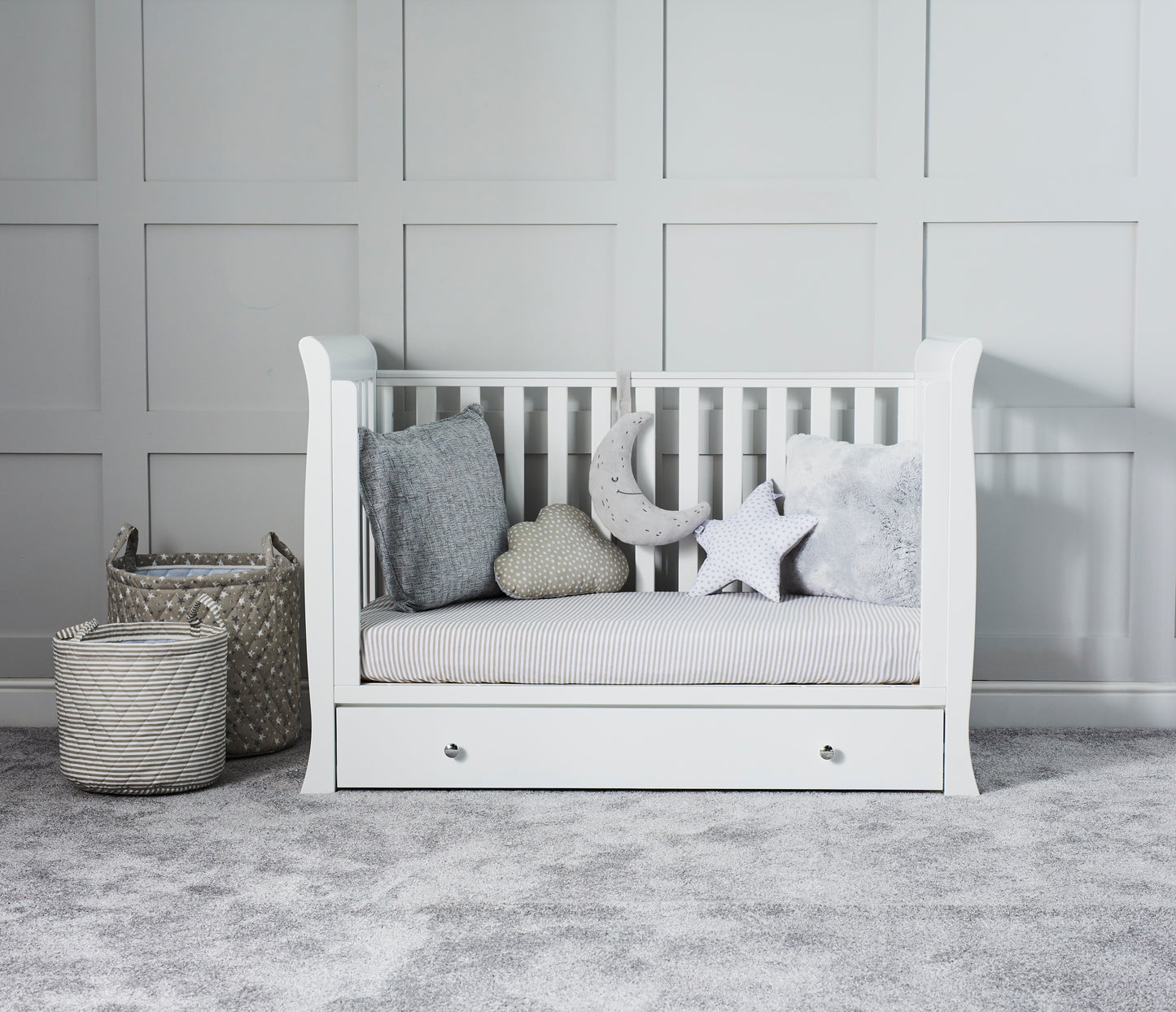 Ickle Bubba Snowdon 4 in 1 Mini Cot Bed