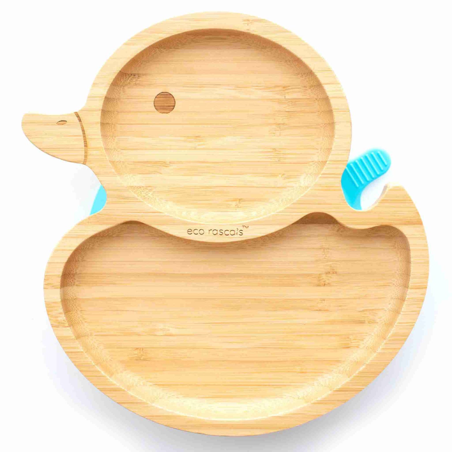 Eco Rascals Bamboo Duck Suction Plate