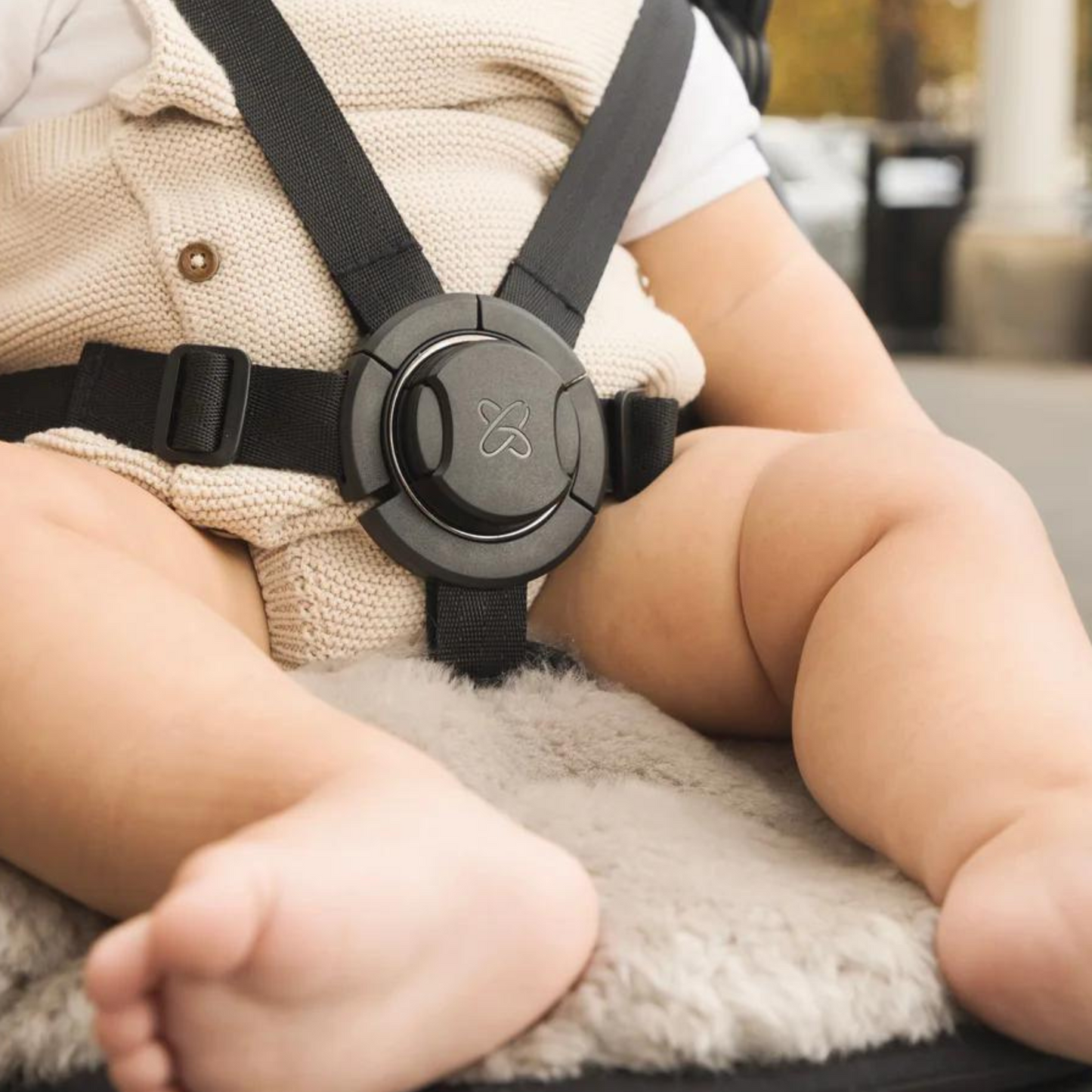 Naturally Sheepskins Baby Sheepskin Snuggler Shorn Pram liner