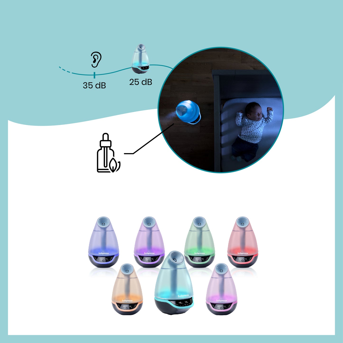 Babymoov Humidifier Hygro (+)