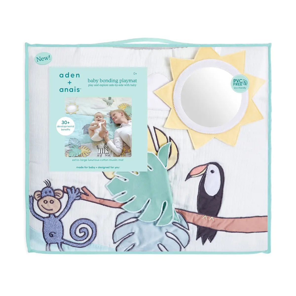aden + anais Jungle Jam Baby Bonding Playmat