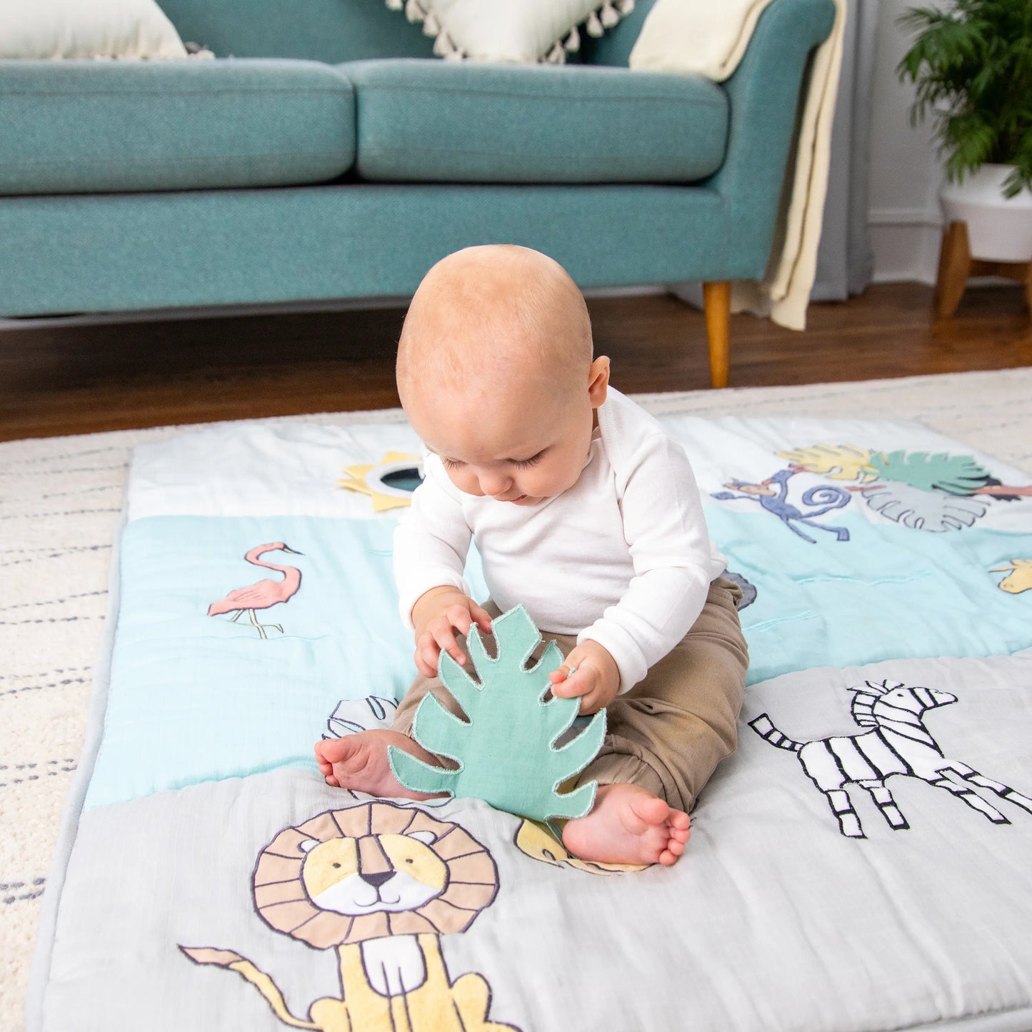 aden + anais Jungle Jam Baby Bonding Playmat