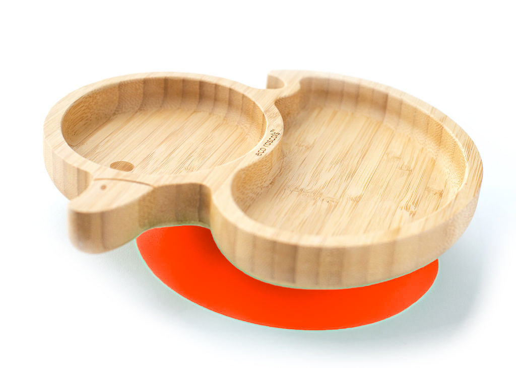 Eco Rascals Bamboo Duck Suction Plate