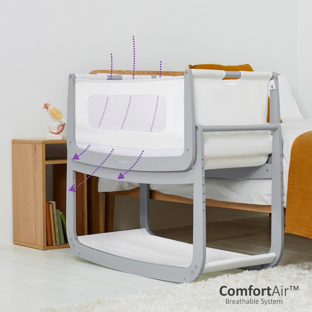 Snüz SnuzPod⁴ Bedside Crib Starter Bundle