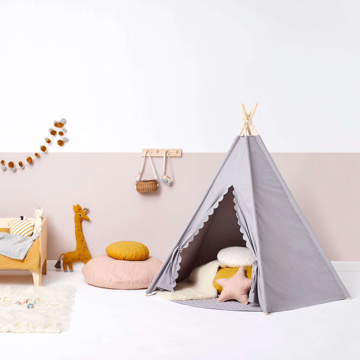 The Little Green Sheep Teepee Play Tent