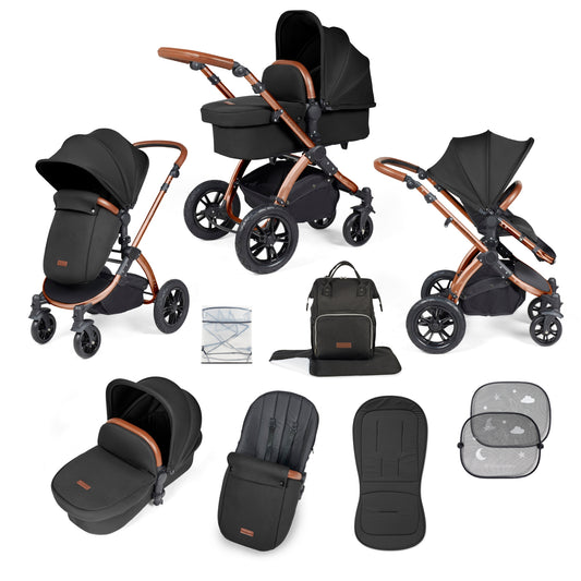 Ickle Bubba Stomp Luxe 2 in 1 Plus Pushchair & Carrycot