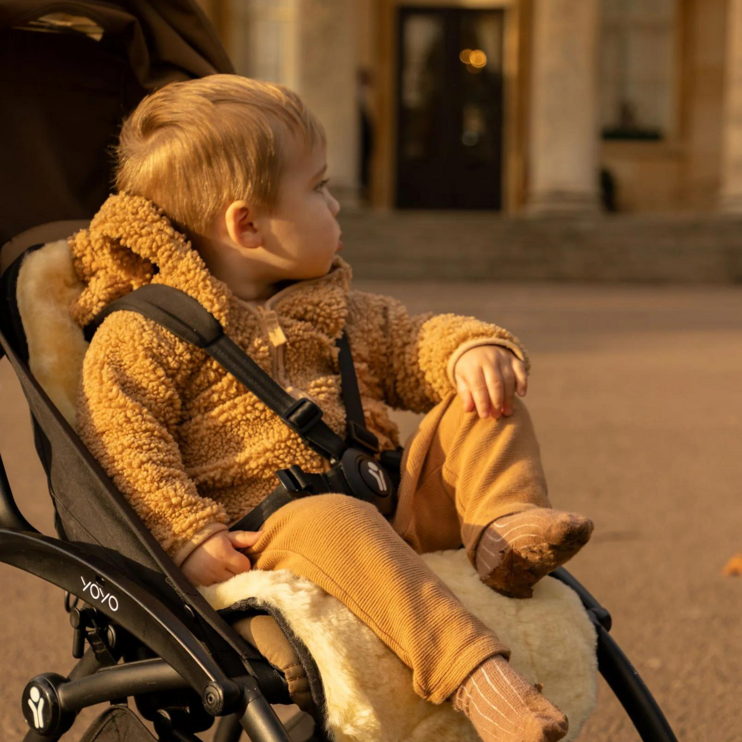 Naturally Sheepskins 'Original' Lambskin Pram / Stroller Liner