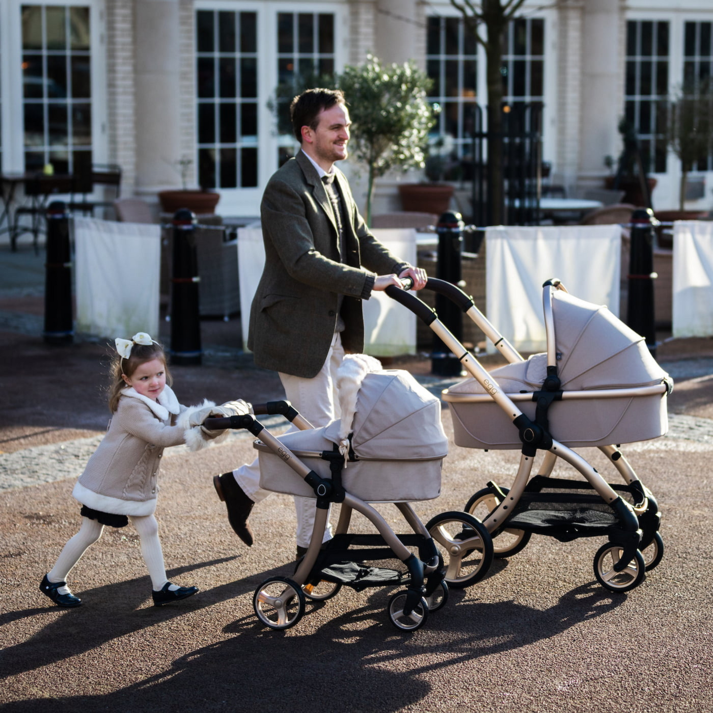 egg® Dolls Pram - Feather