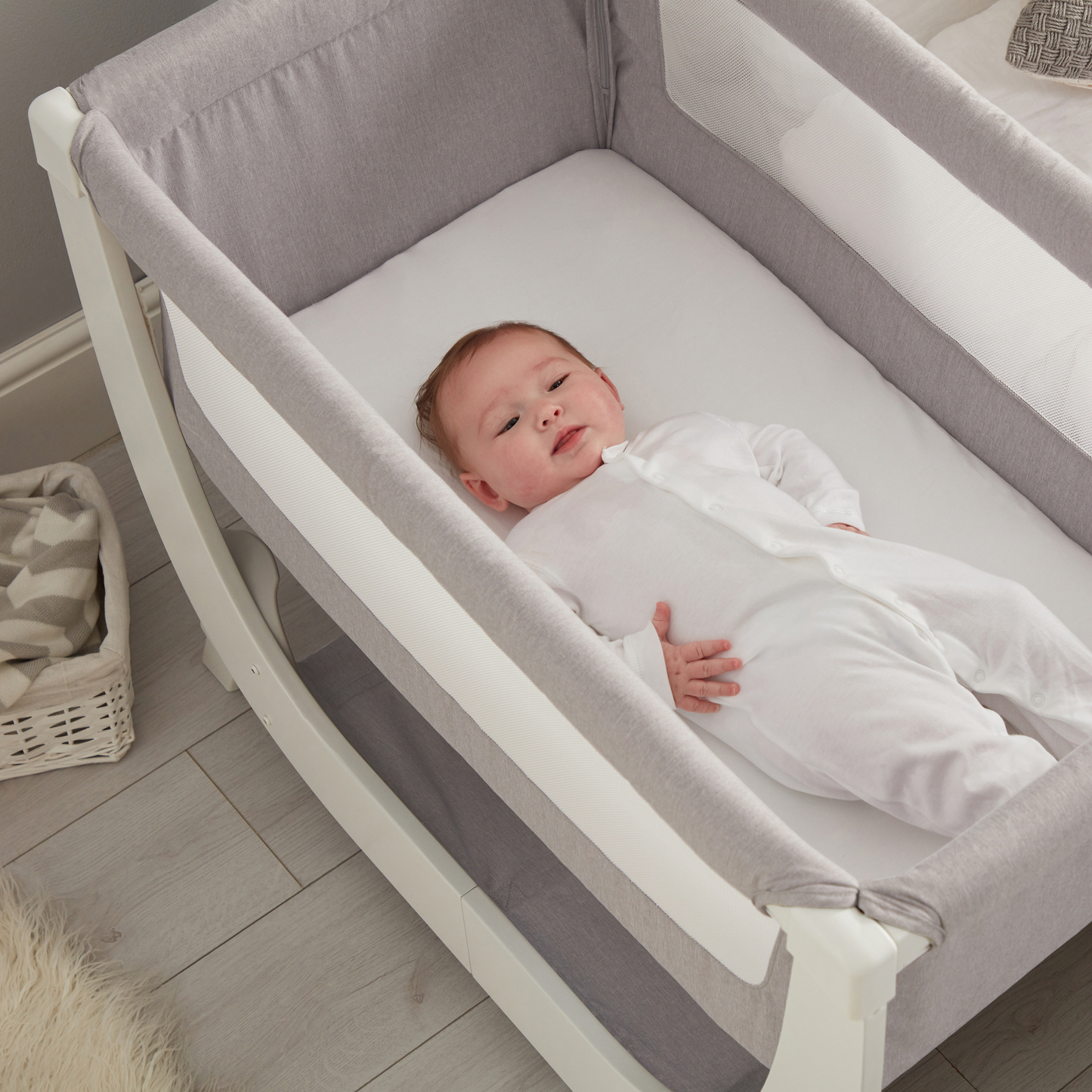 Shnuggle Air Bedside Crib