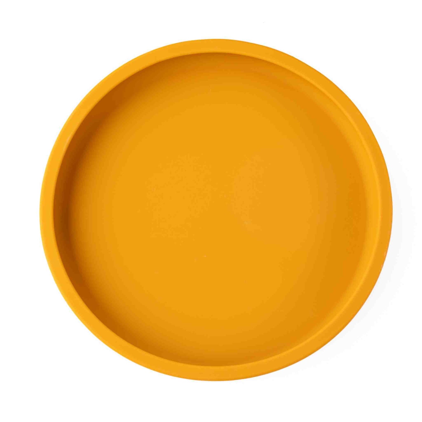 Eco Rascals Silicone Plate With Removable Divider - Mustard