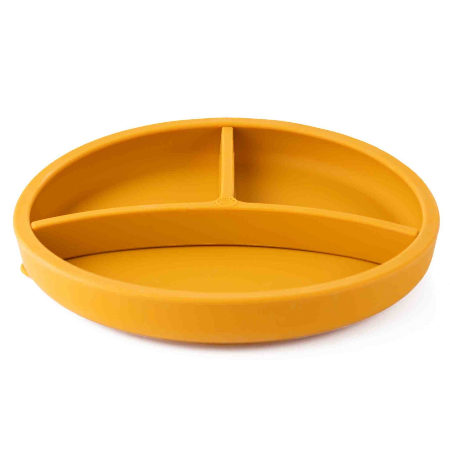 Eco Rascals Silicone Plate With Removable Divider - Mustard