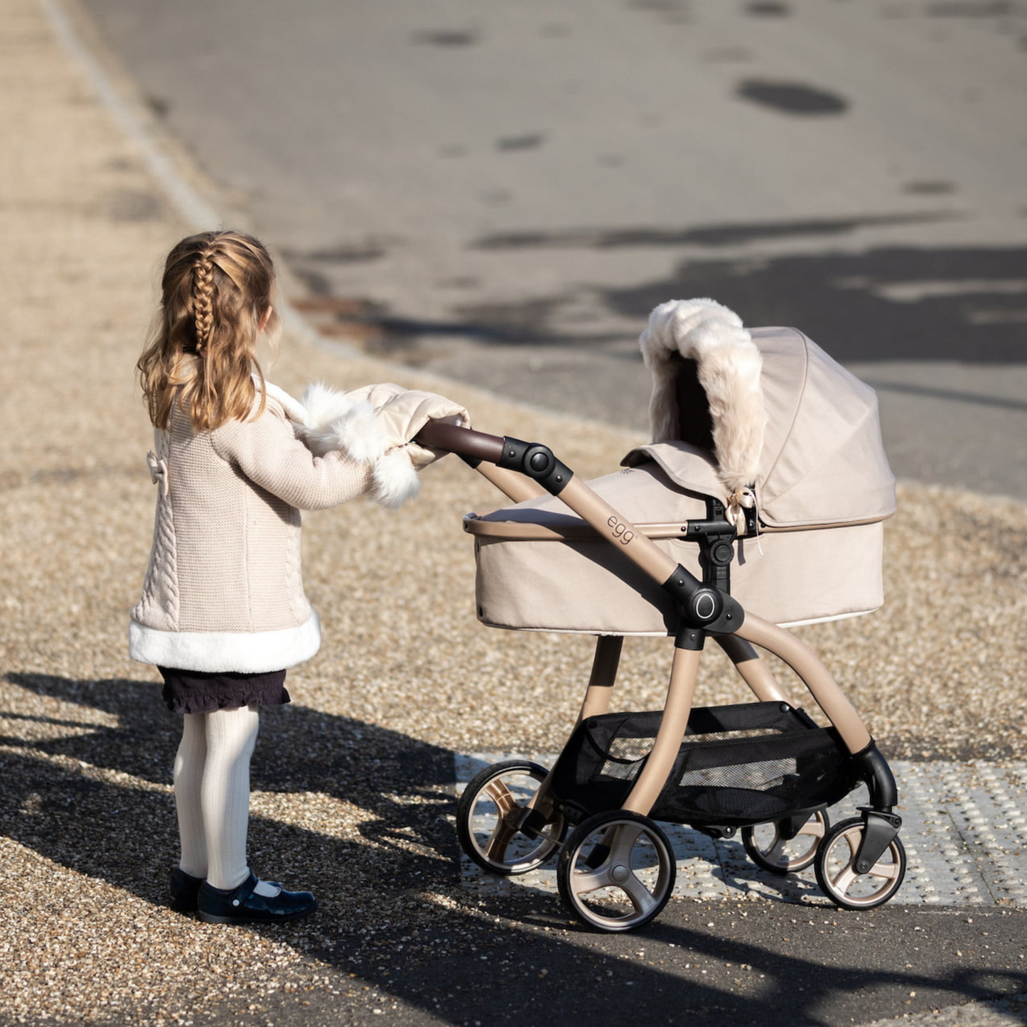 egg® Dolls Pram - Feather