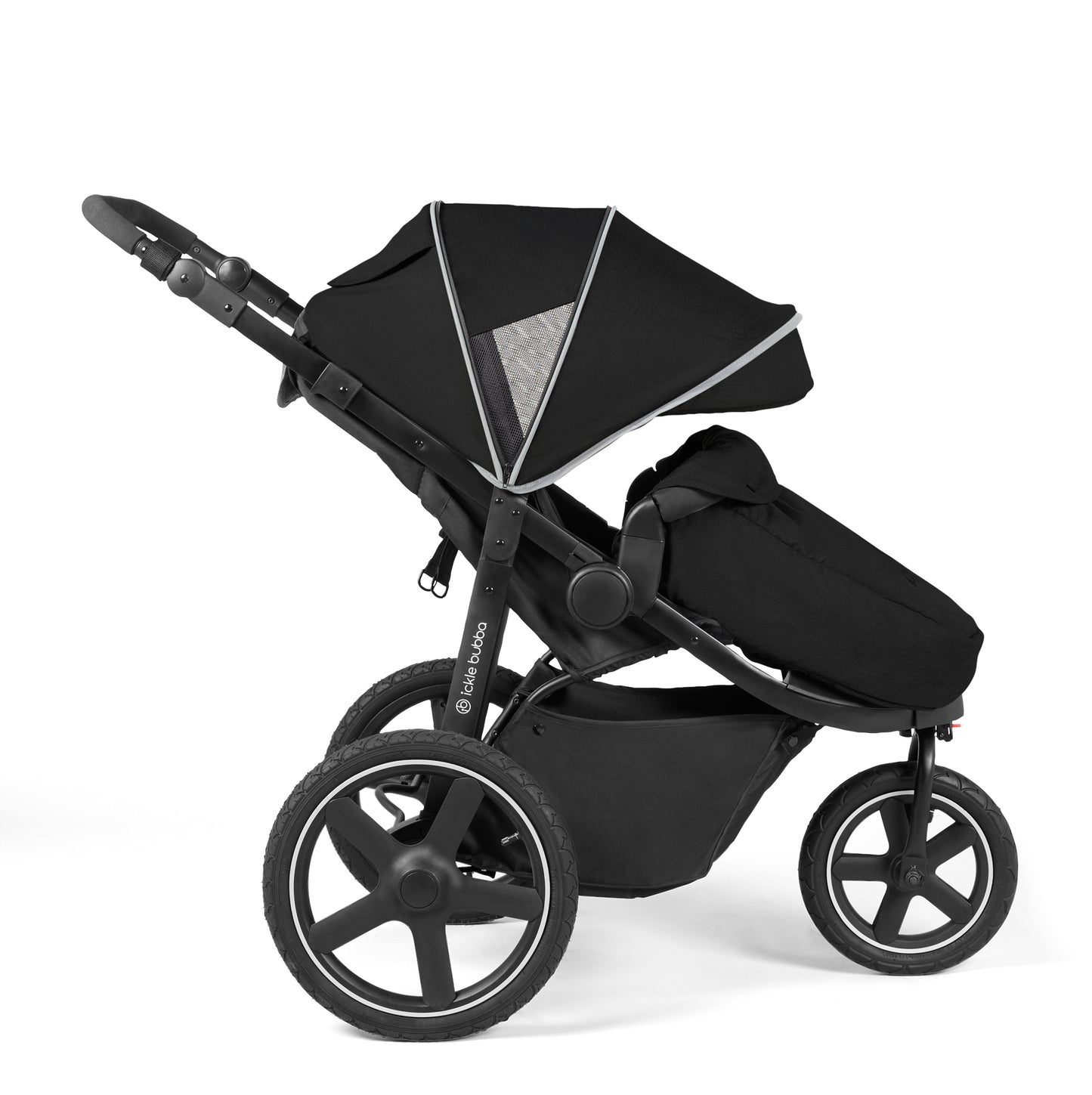 Ickle Bubba Venus Prime Jogger I-Size Travel System with Newborn Cocoon & Isofix Base