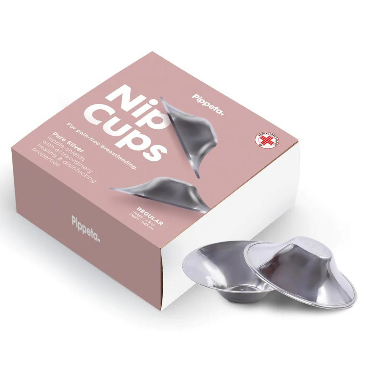 Pippeta Silver Nip Cups