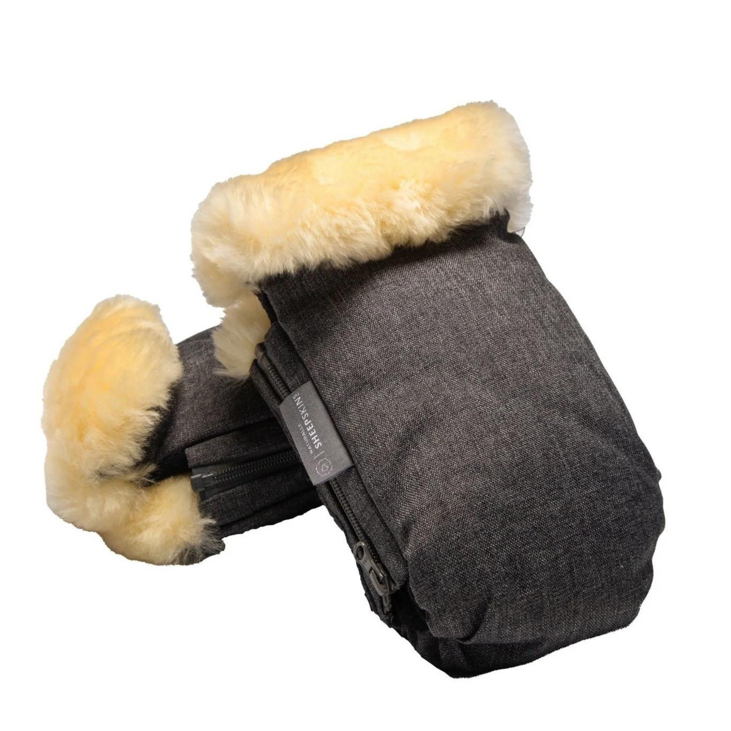 Naturally Sheepskins Deluxe Stroller Hand Mittens