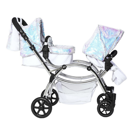 Roma Polly Twin Dolls Pram