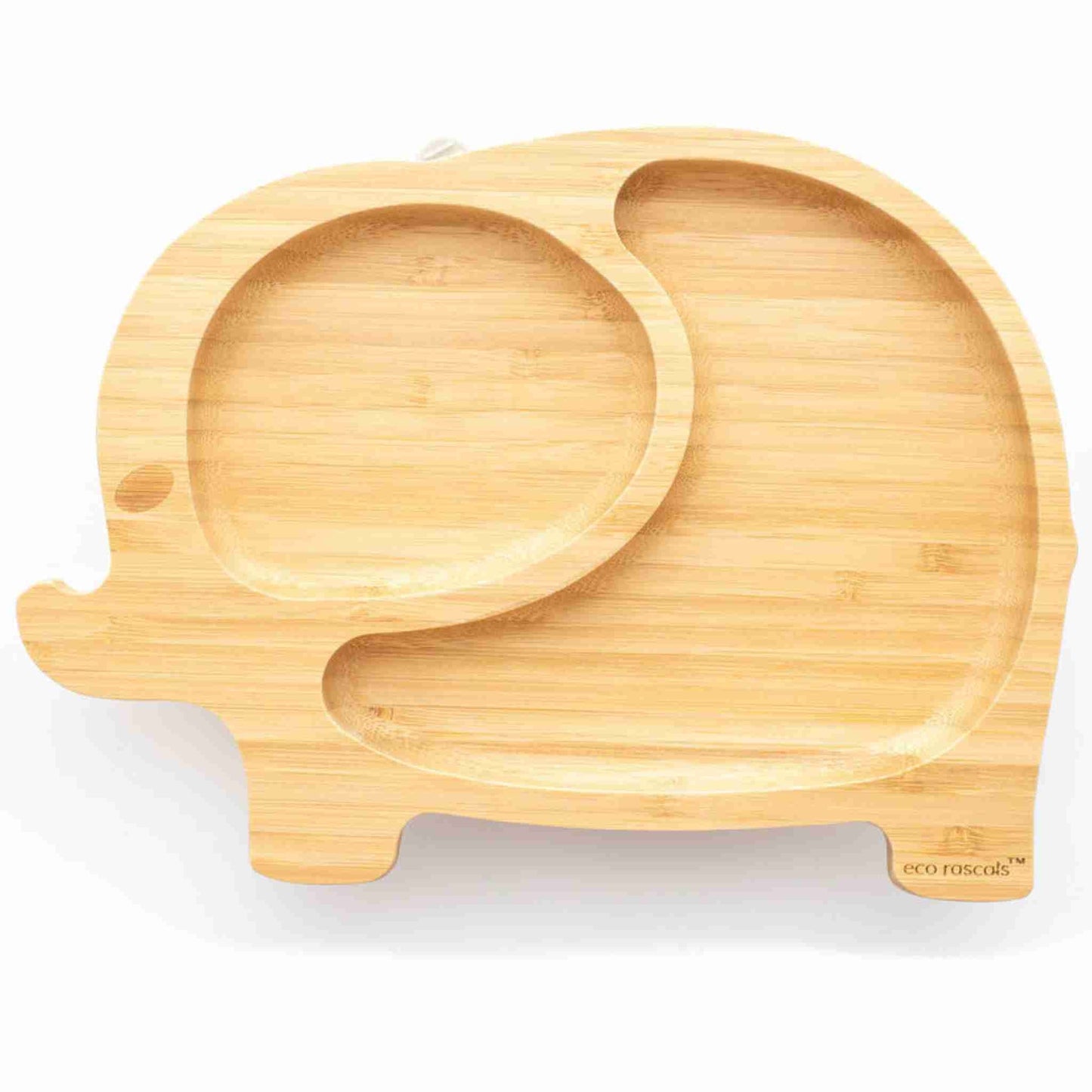 Eco Rascals Bamboo Toddler Elephant Suction Plate