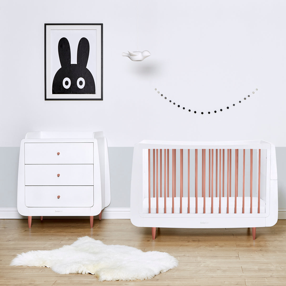 Snüz SnuzKot Skandi 2 Piece Nursery Furniture Set