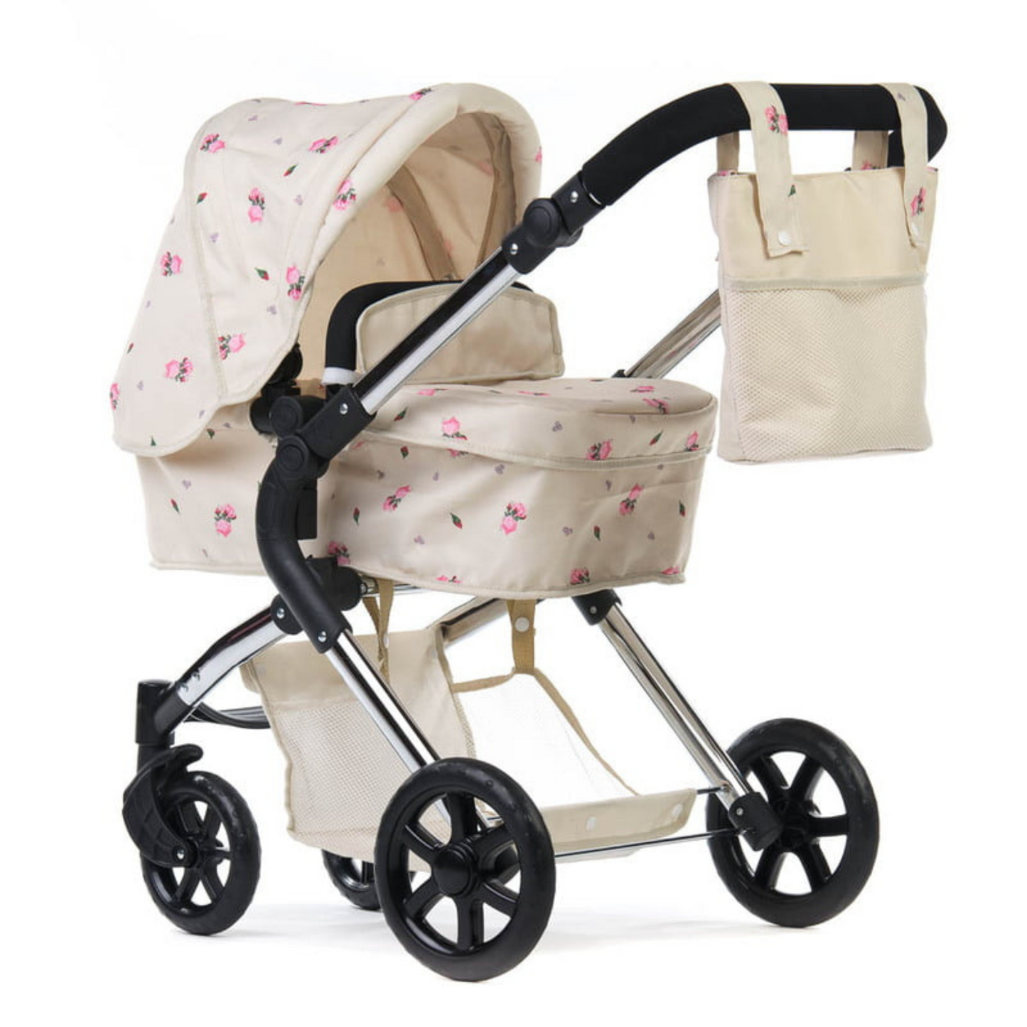 Roma Darcie Single Dolls Pram - Cream