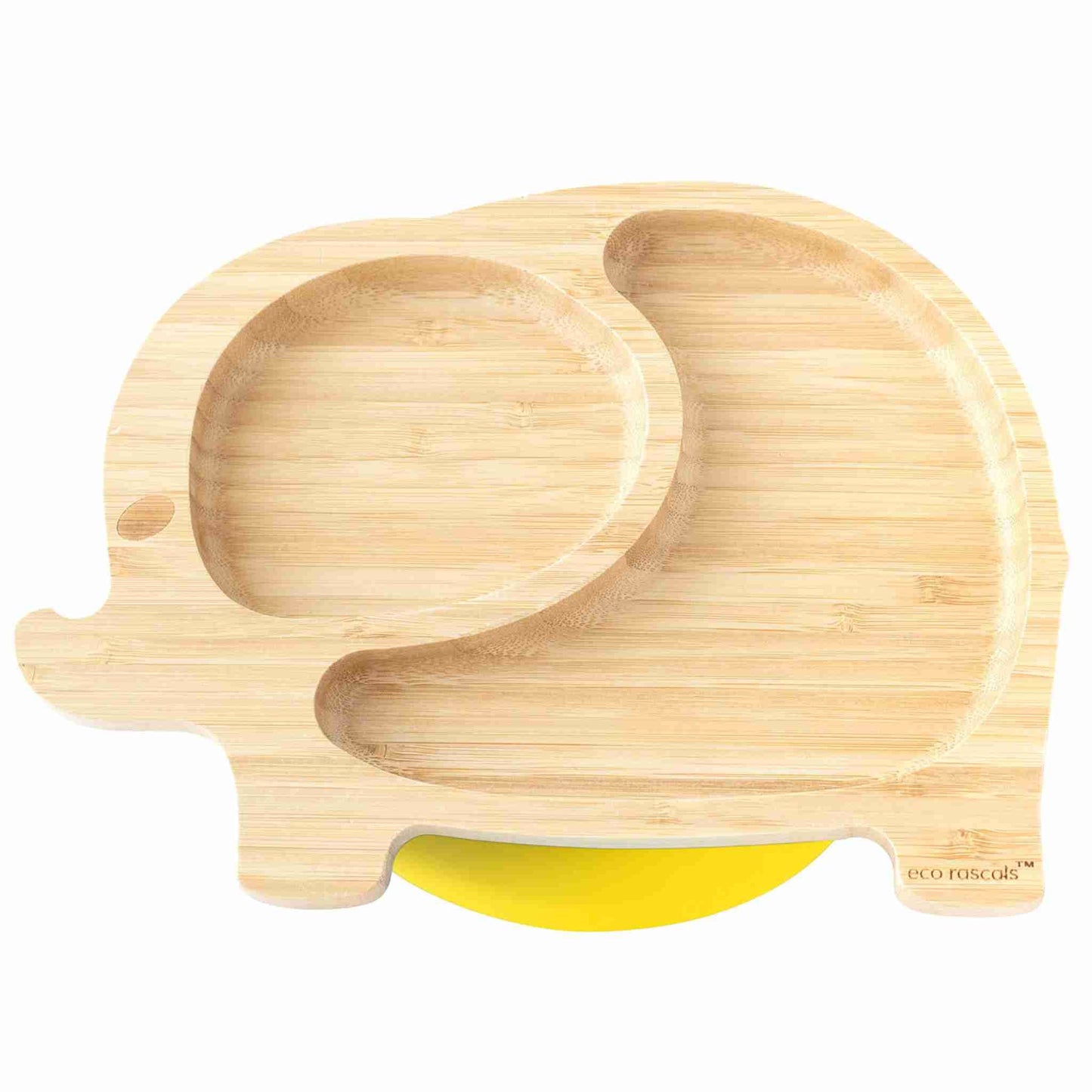 Eco Rascals Bamboo Toddler Elephant Suction Plate