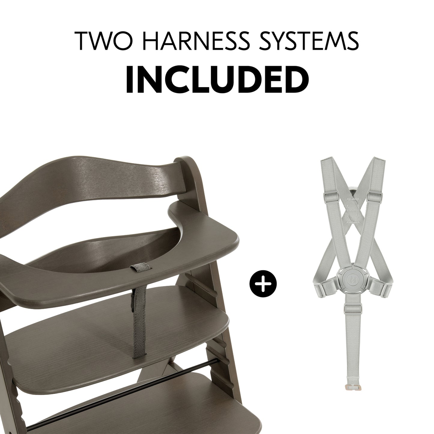 hauck Alpha+ Select Wooden Highchair