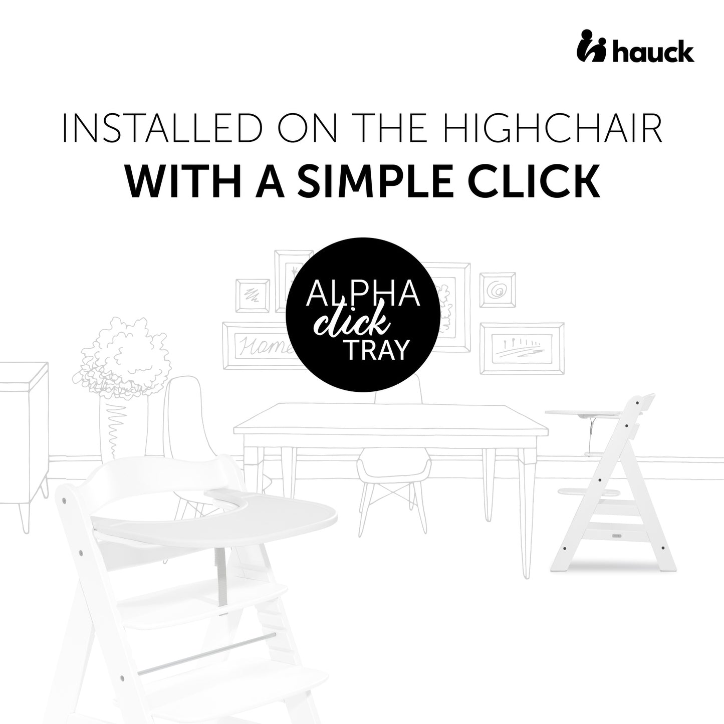 hauck Alpha Click Tray