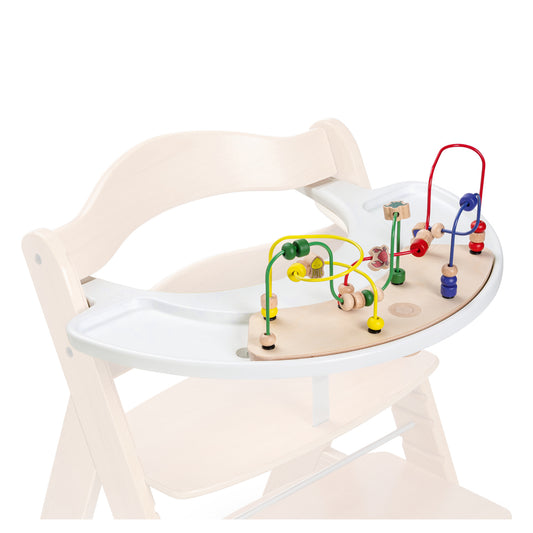 hauck Alpha Play Moving Set Wooden Highchair Playset and Tray