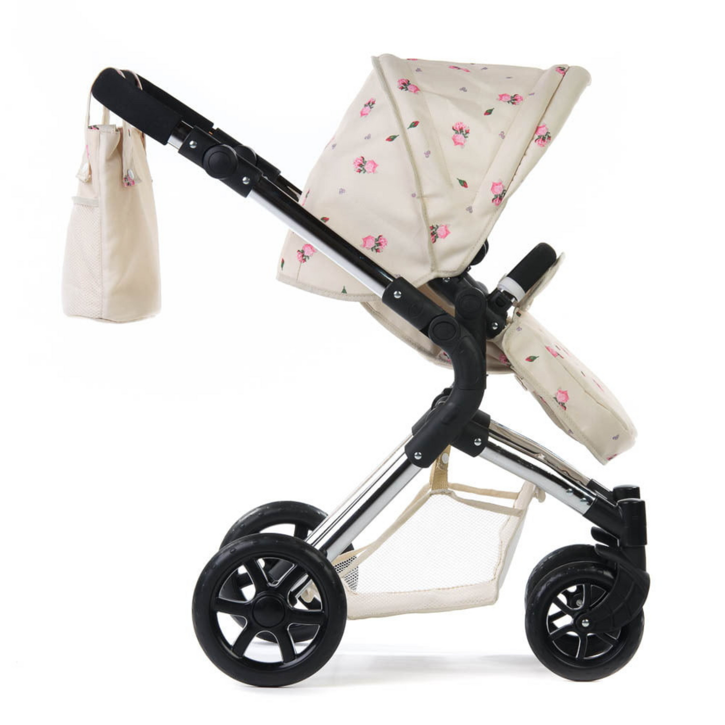 Roma Darcie Single Dolls Pram - Cream