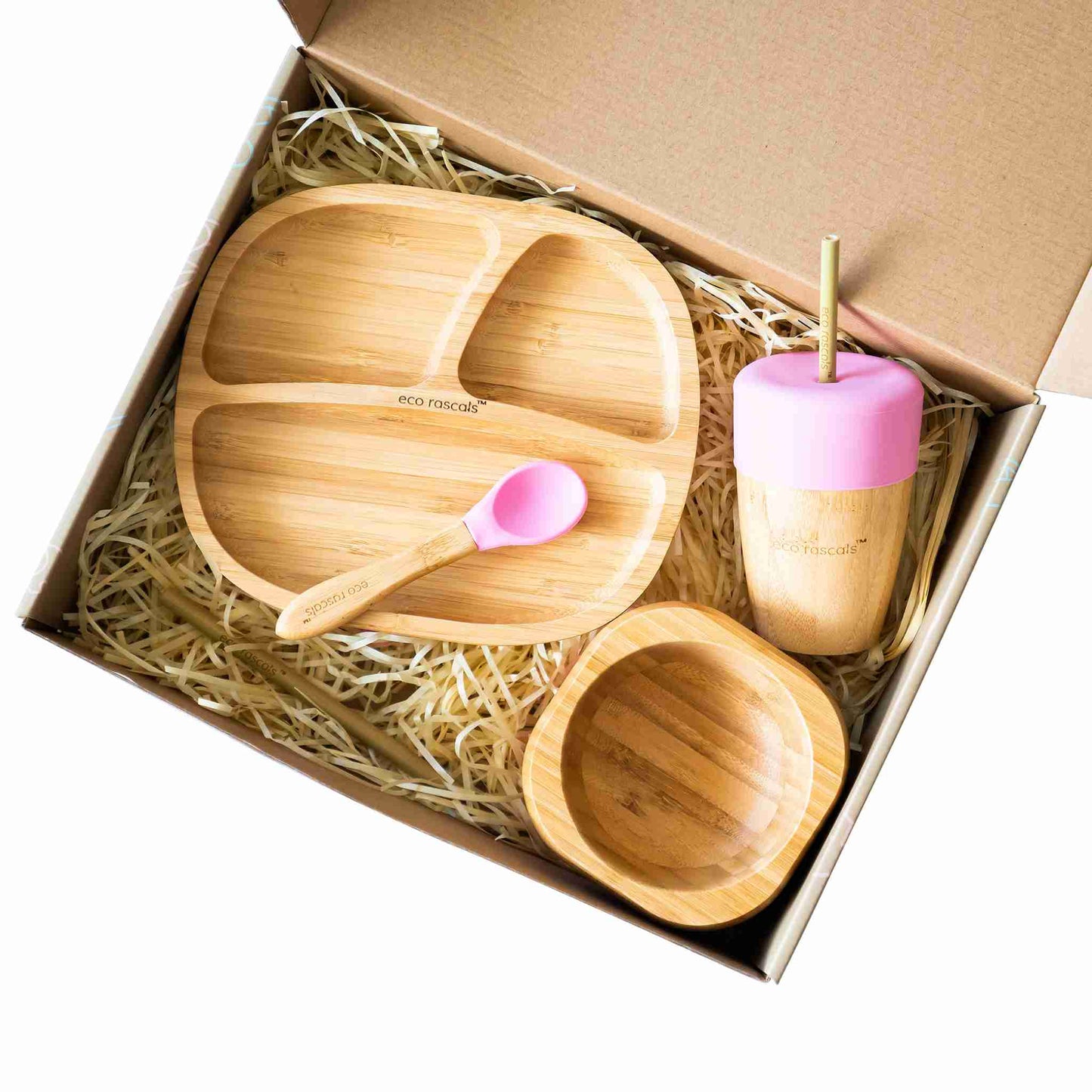 Eco Rascals Bamboo Classic Section Plate Gift Set