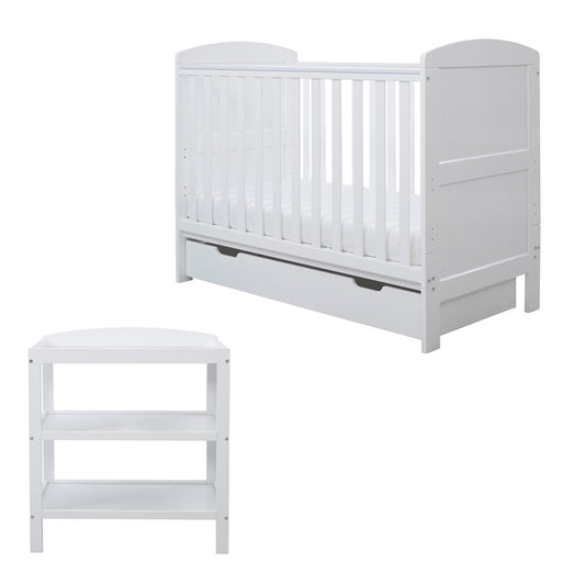 Ickle Bubba Coleby Mini Cot Bed Two Piece Furniture Set