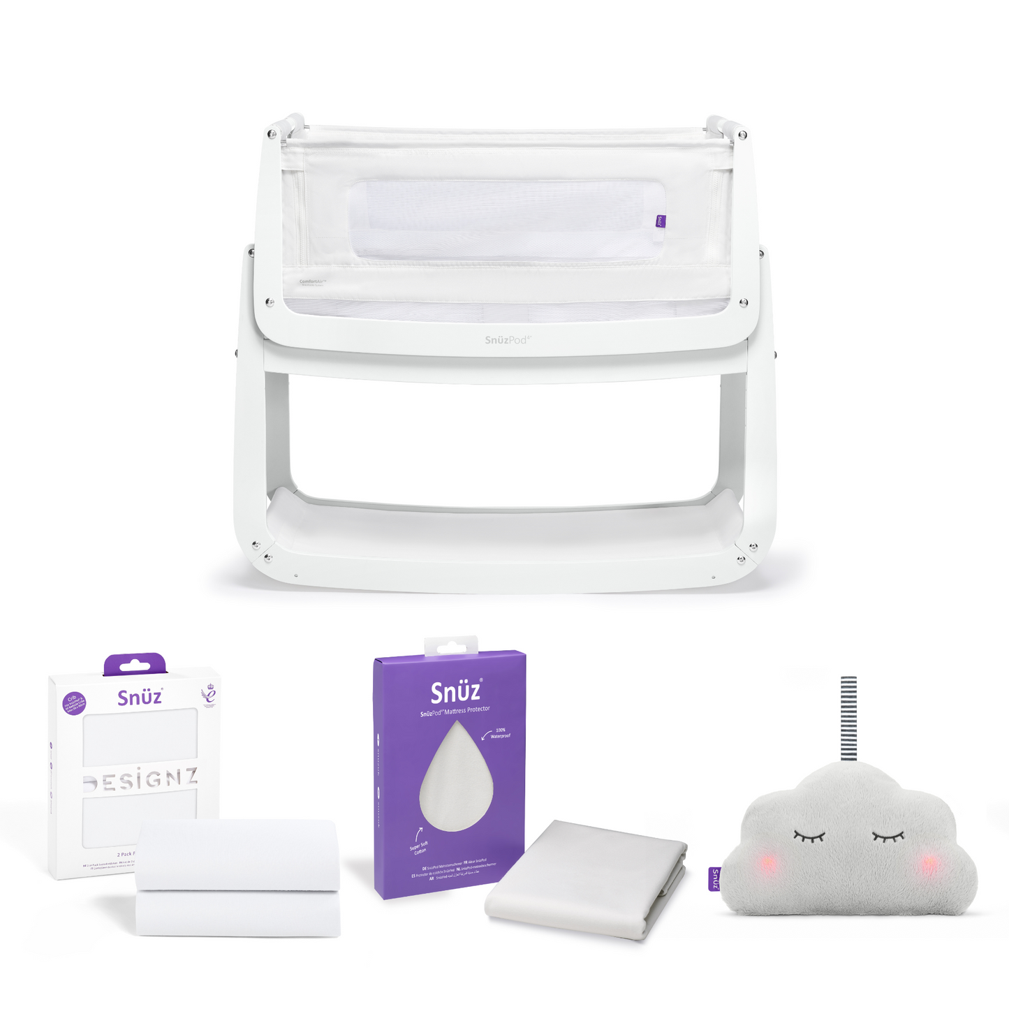 Snüz SnuzPod⁴ Bedside Crib Starter Bundle