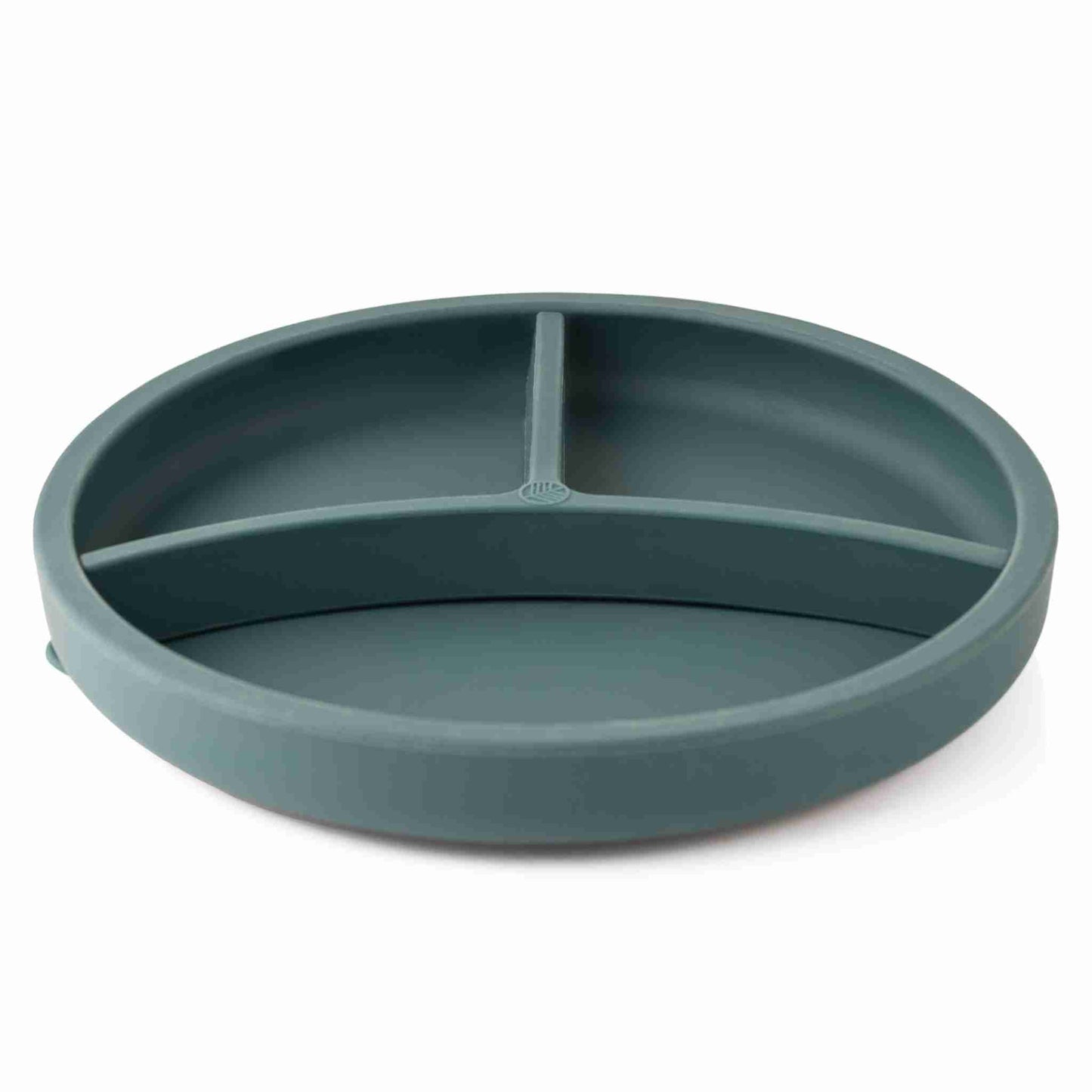 Eco Rascals Silicone Plate With Removable Divider - Teal