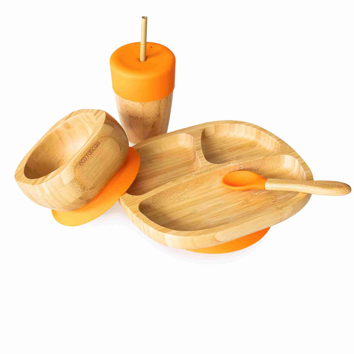 Eco Rascals Bamboo Classic Section Plate Gift Set
