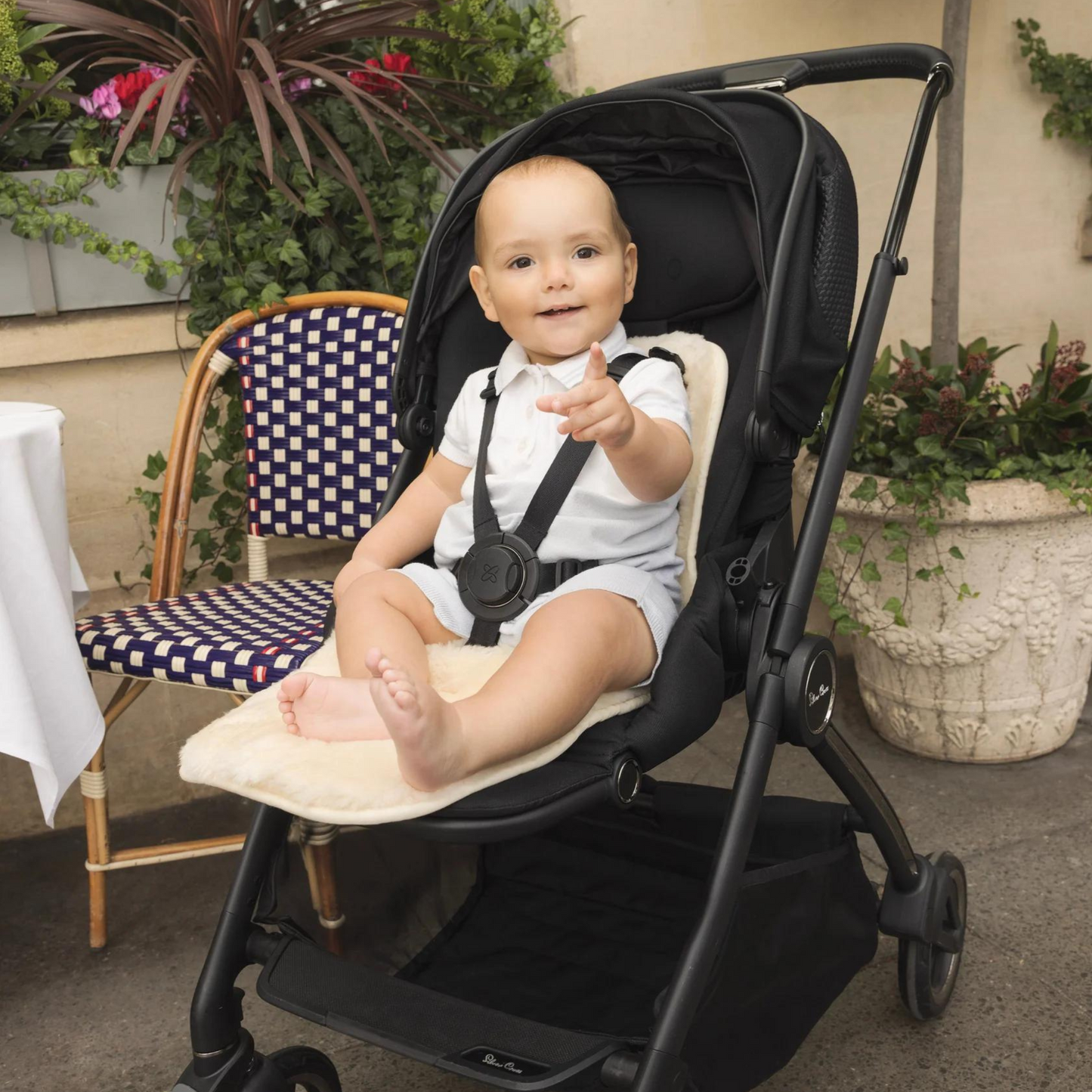 Naturally Sheepskins 'Original' Lambskin Pram / Stroller Liner