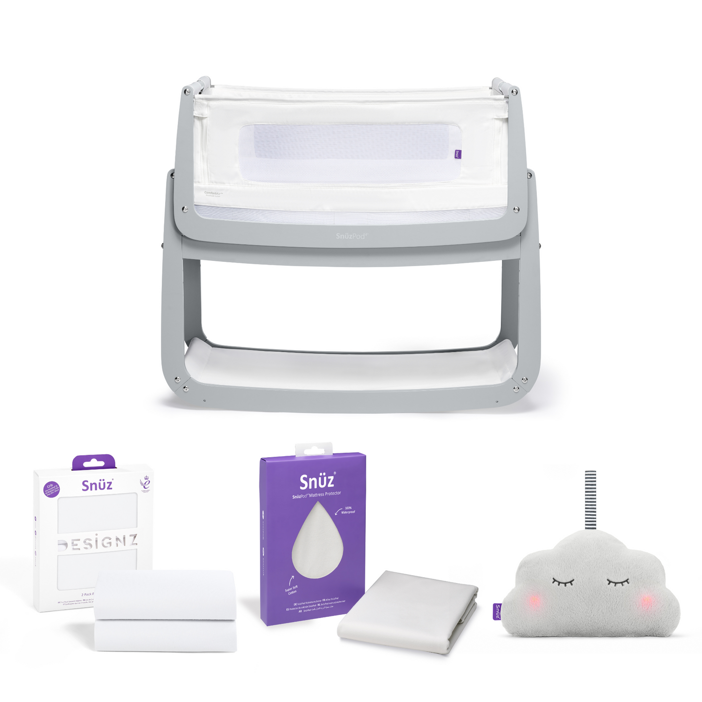 Snüz SnuzPod⁴ Bedside Crib Starter Bundle