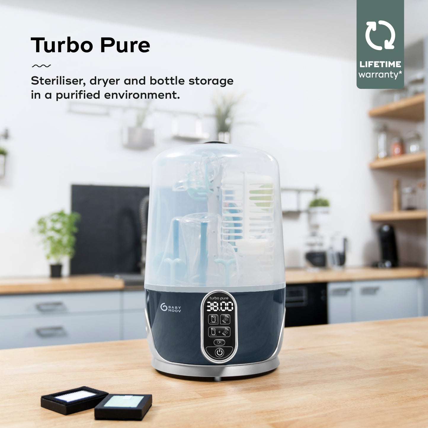 Babymoov Turbo Pure Steriliser & Dryer