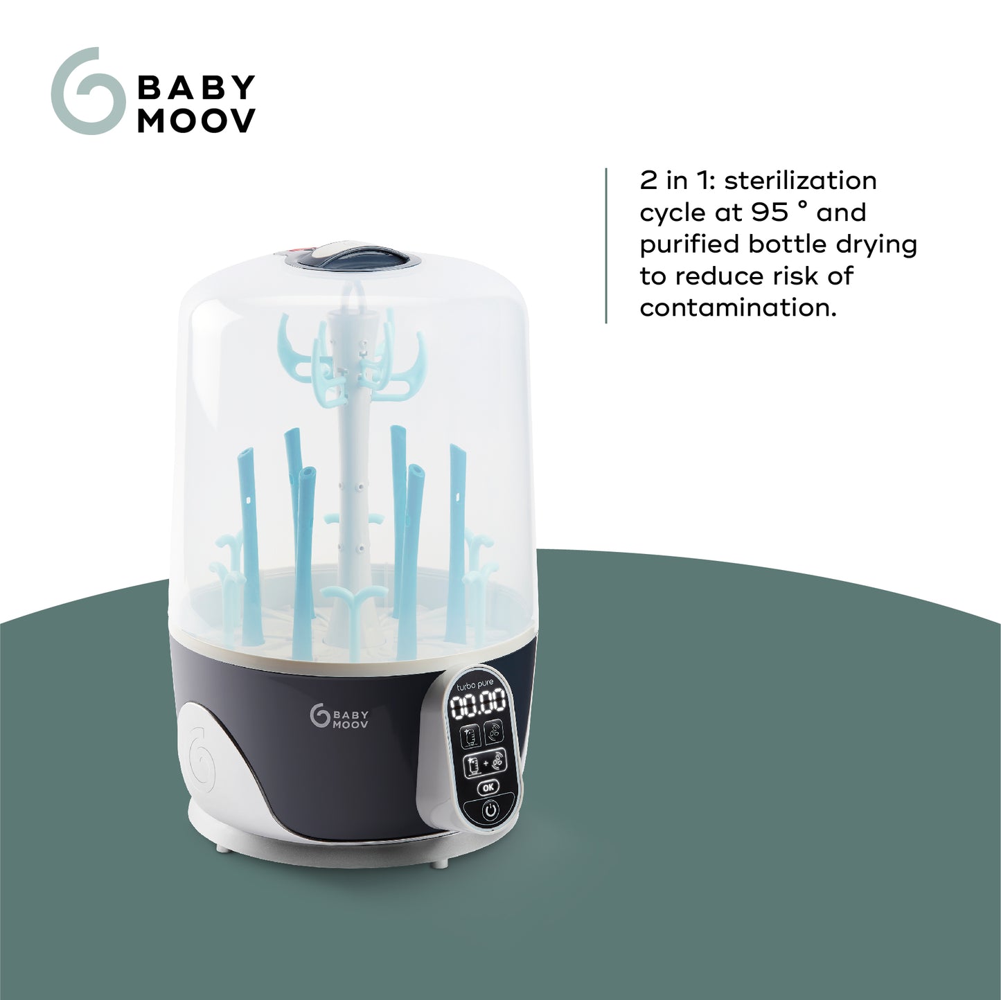 Babymoov Turbo Pure Steriliser & Dryer