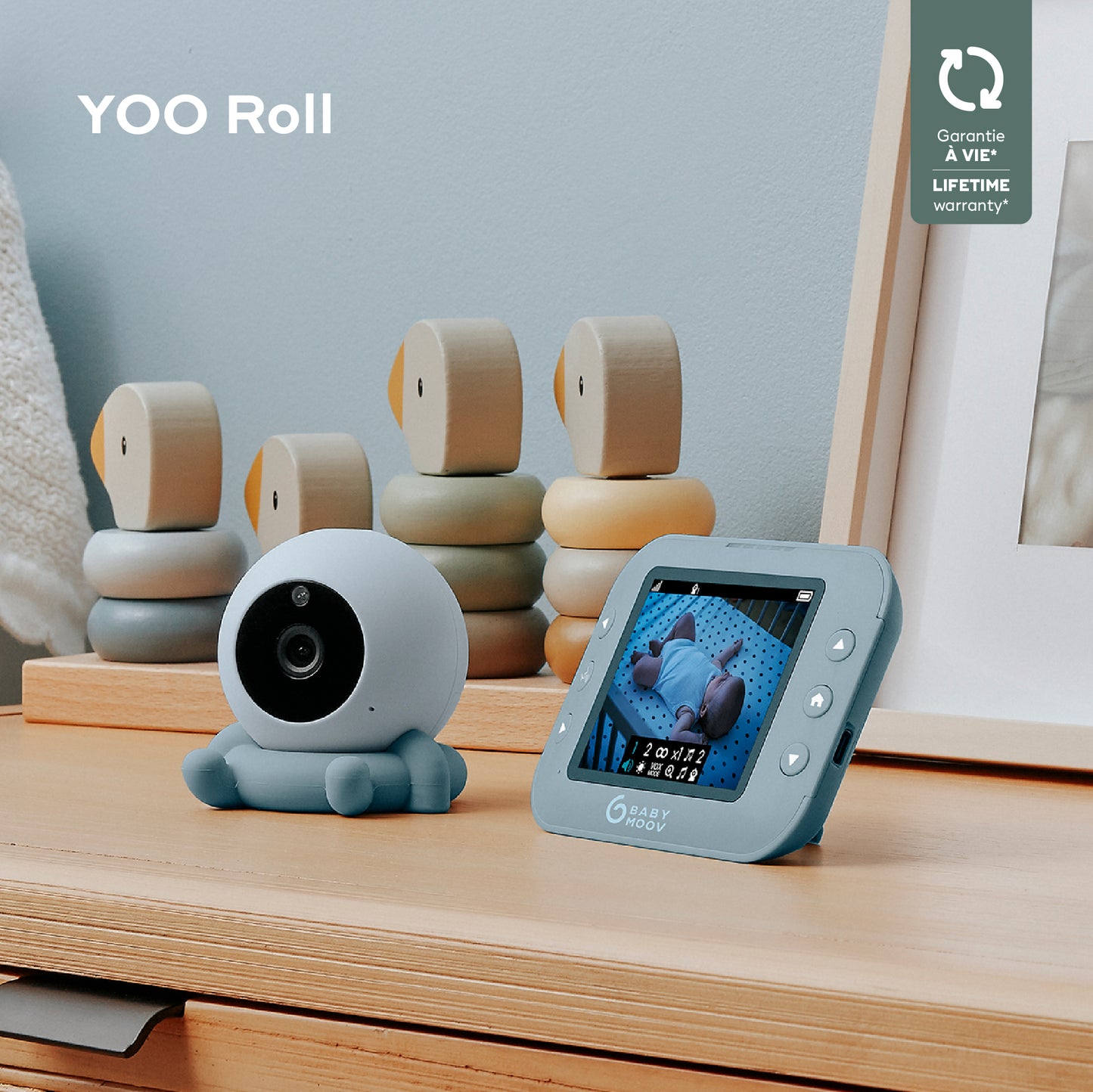 Babymoov Yoo Roll Video Baby Monitor