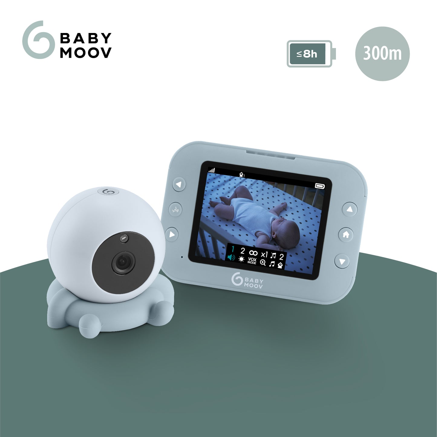 Babymoov Yoo Roll Video Baby Monitor