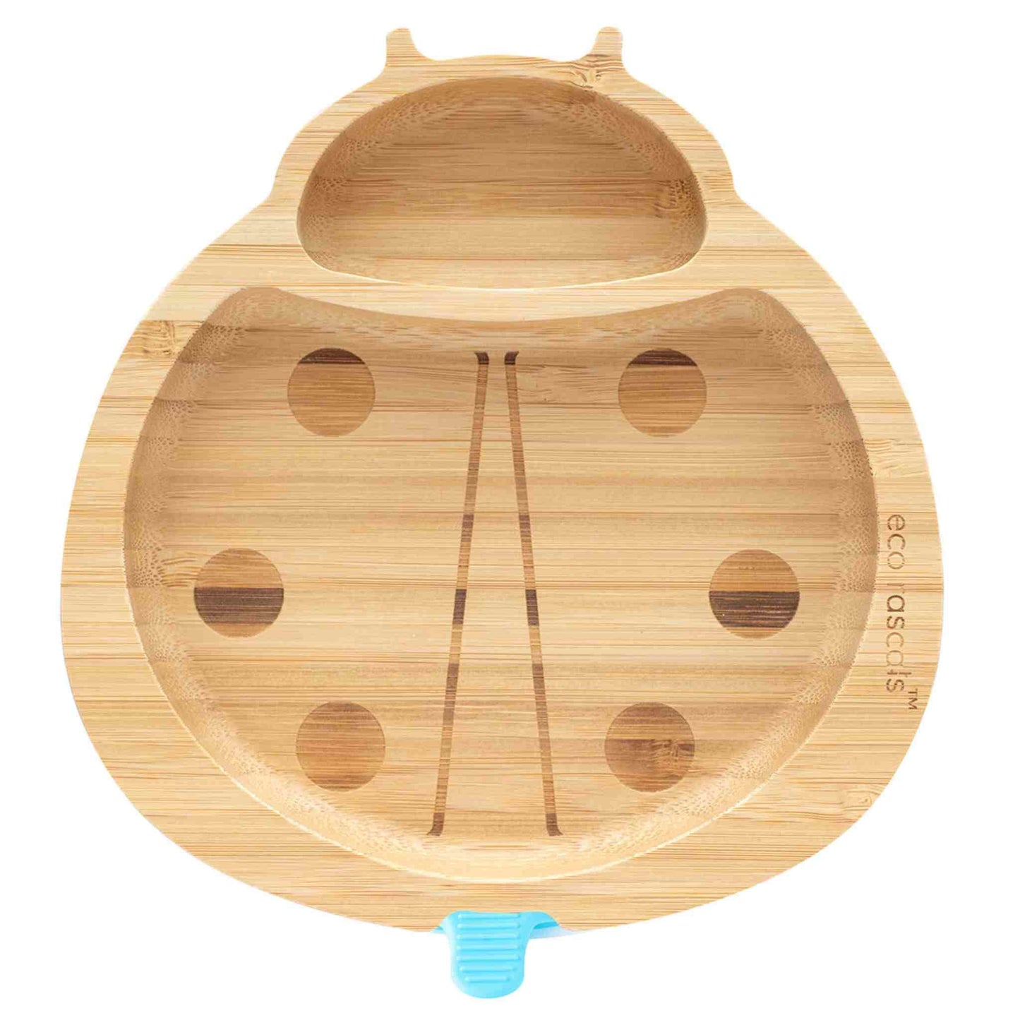 Eco Rascals Bamboo Suction Plate - Ladybird