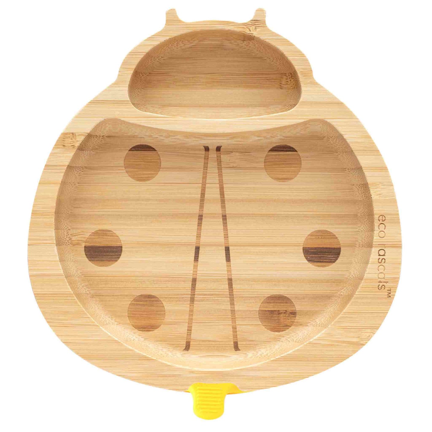 Eco Rascals Bamboo Suction Plate - Ladybird