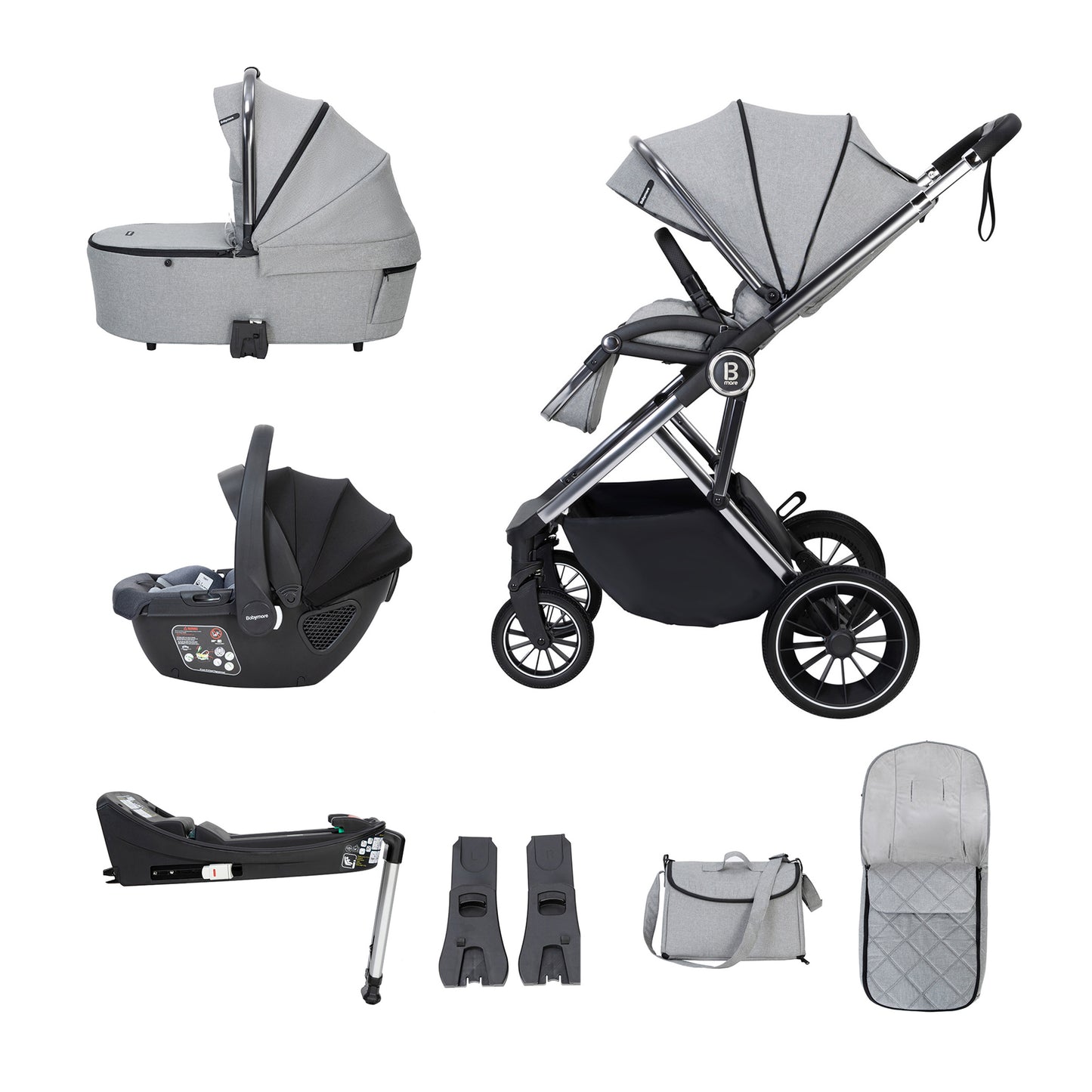 Babymore Chia Travel System Coco with Base